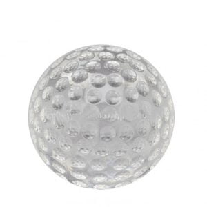 Balle de golf cristal