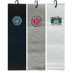 Serviette golf coton gauffré
