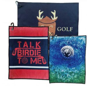 Serviette golf imprimée - regigolf