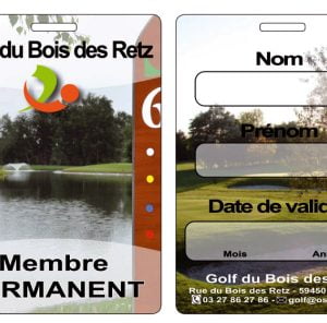 badge de sac golf souple - regigolf