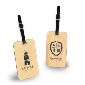 badge de sac bambou imprimé - regigolf