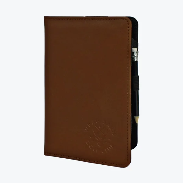 porte carte de score cuir - regigolf