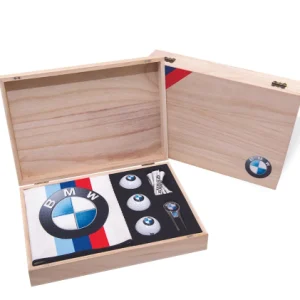 boite cadeau bois 3 balles - regigolf