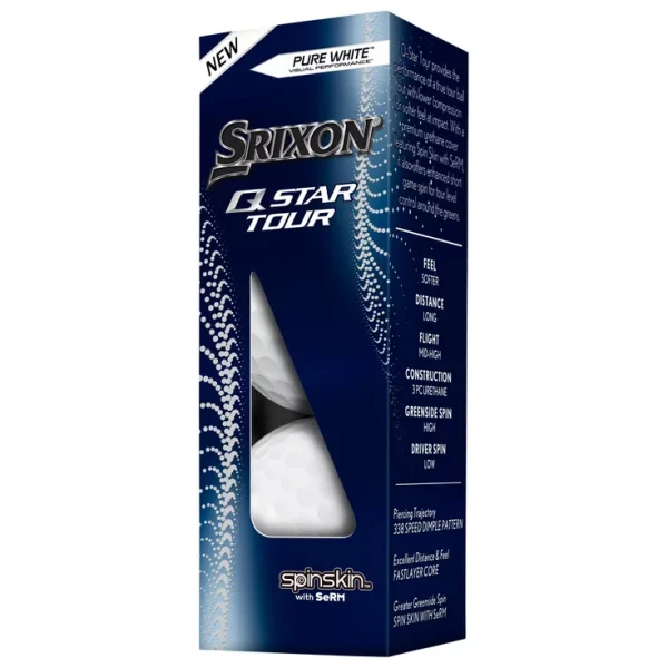 etui 3 balles srixon q star