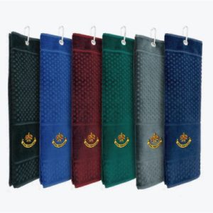 serviette velours golf luxe