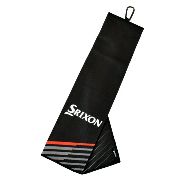 serviette de golf srixon tri fold bag towel
