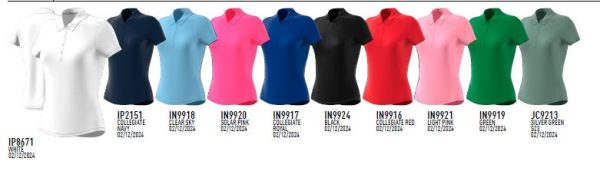 gamme polo respirant femme adidas