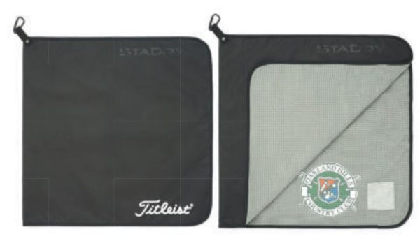 broderie sur serviette stadry titleist