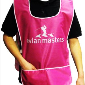 chasuble dossard golf avec logo
