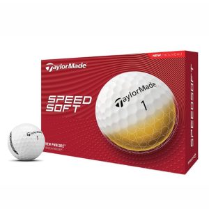 balles taylormade speed soft logotée