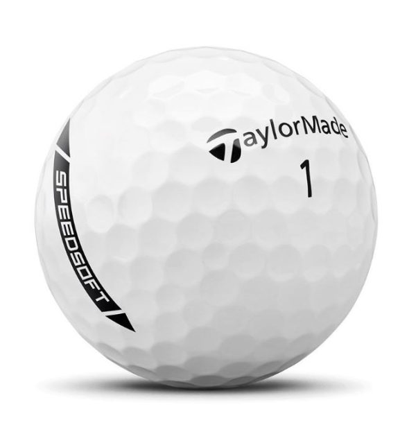 speed soft taylor made balles de golf logo