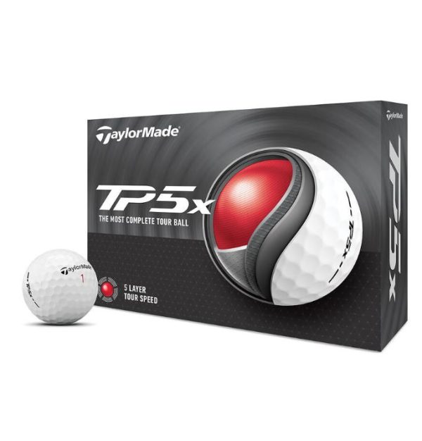 balles logotees taylormade tp 5 x