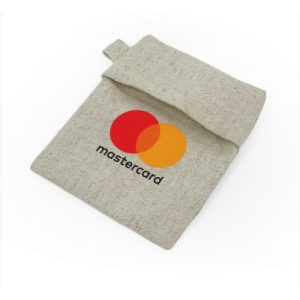 pochette accesoires golf en lin