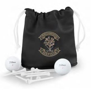 golf tote bag logo brode
