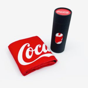 presentation serviette de golf imprimee